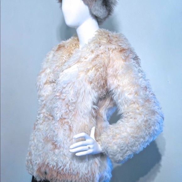Vintage 60’s Mongolian lamb shearling / fur coat - Picture 4 of 7